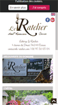 Mobile Screenshot of le-ratelier.com